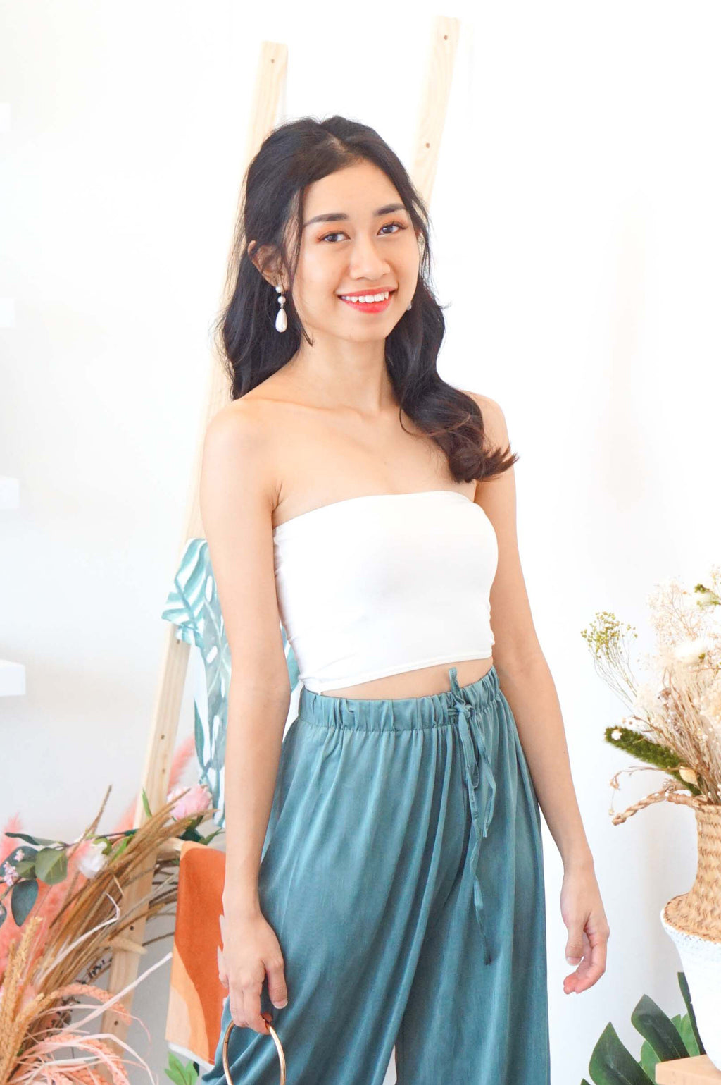 Basic Tube Top in White