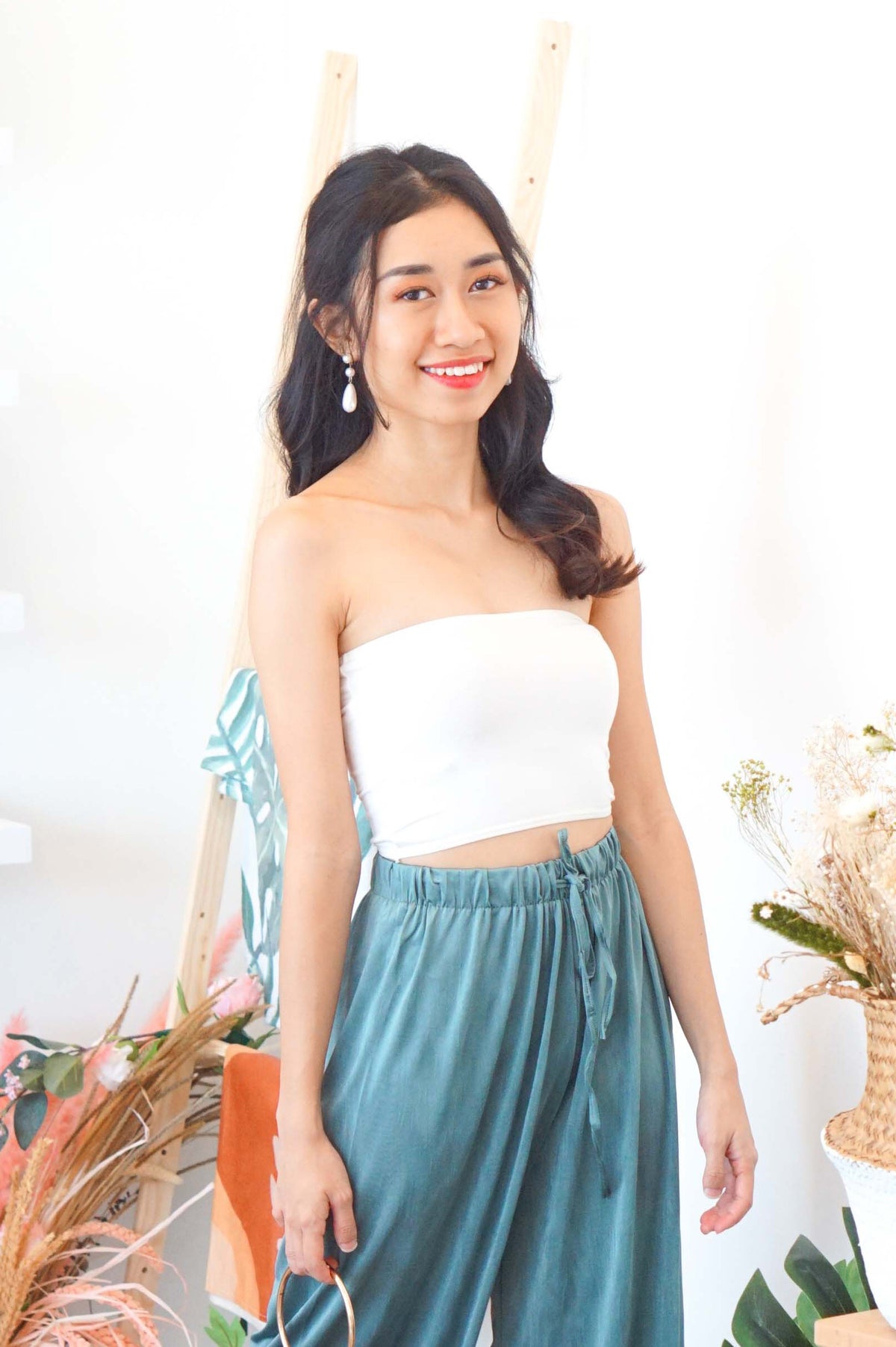Basic Tube Top in White