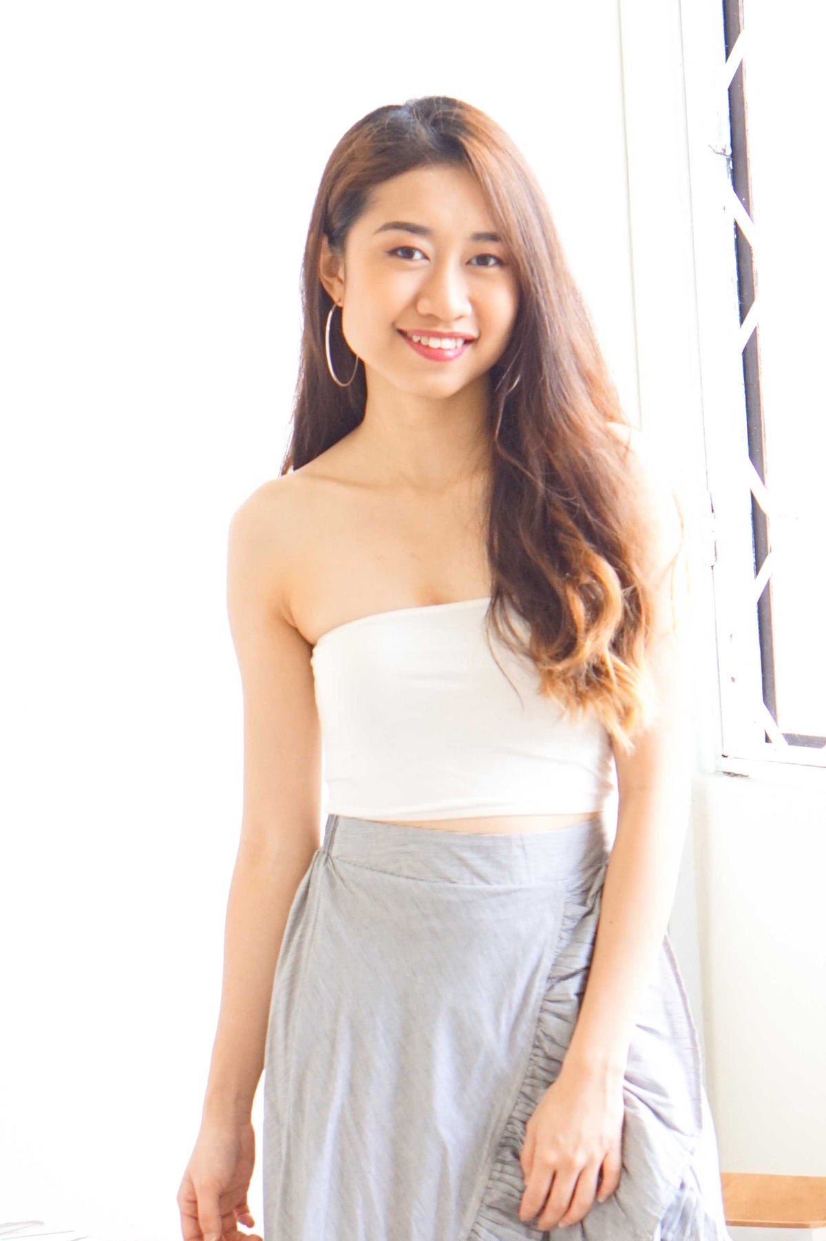 Basic Tube Top in White