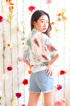 Phone Me Denim Shorts in Blue
