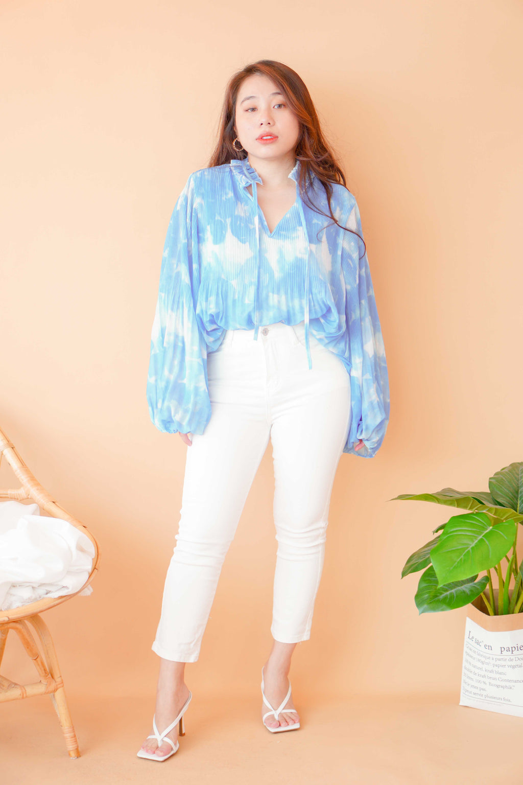 Pure Love Cropped Jeggings in White