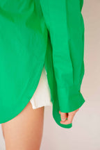 (BACKORDER) Capri Button Down Top in Green