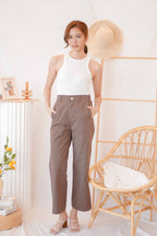 By Far Basic Halter Top in White