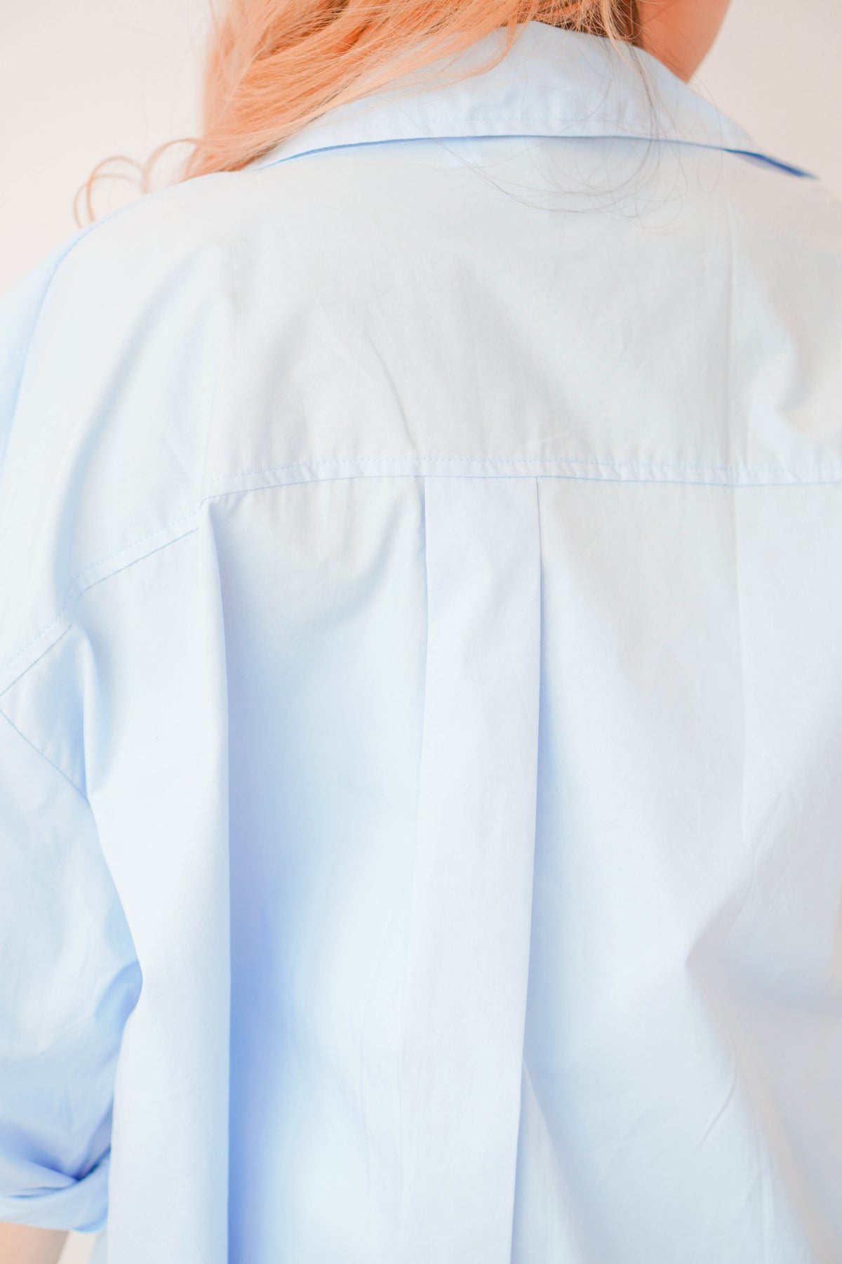 (BACKORDER) Capri Button Down Top in Light Blue