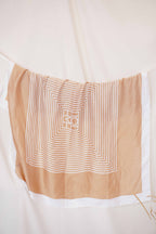 (BACKORDER) Charlotte Scarf in Brown