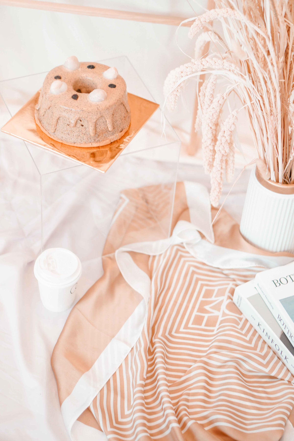(BACKORDER) Charlotte Scarf in Brown