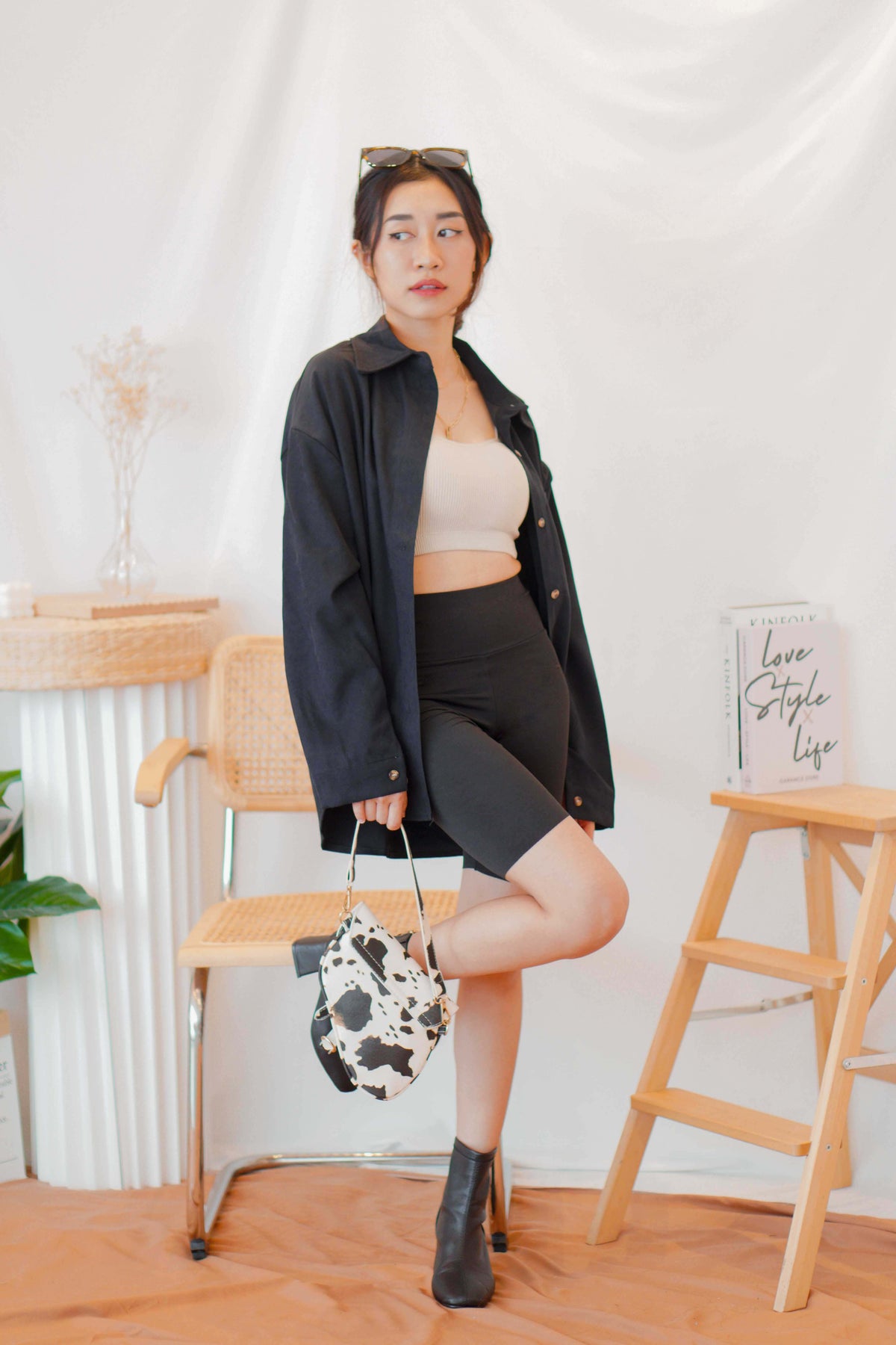 This Era Cow Printed Bag