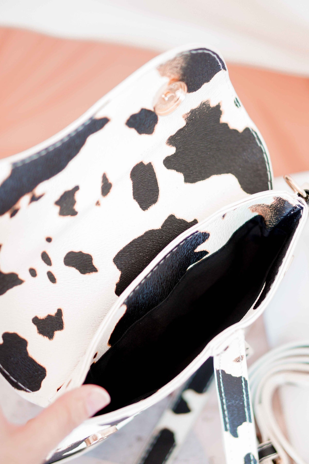 This Era Cow Printed Bag