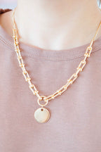 In Control Necklace in Gold