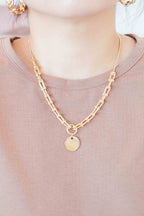 In Control Necklace in Gold