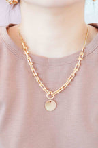 In Control Necklace in Gold