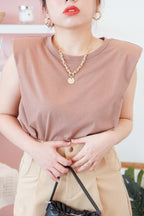 In Control Necklace in Gold