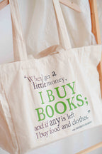 Books Life Canvas Tote Bag