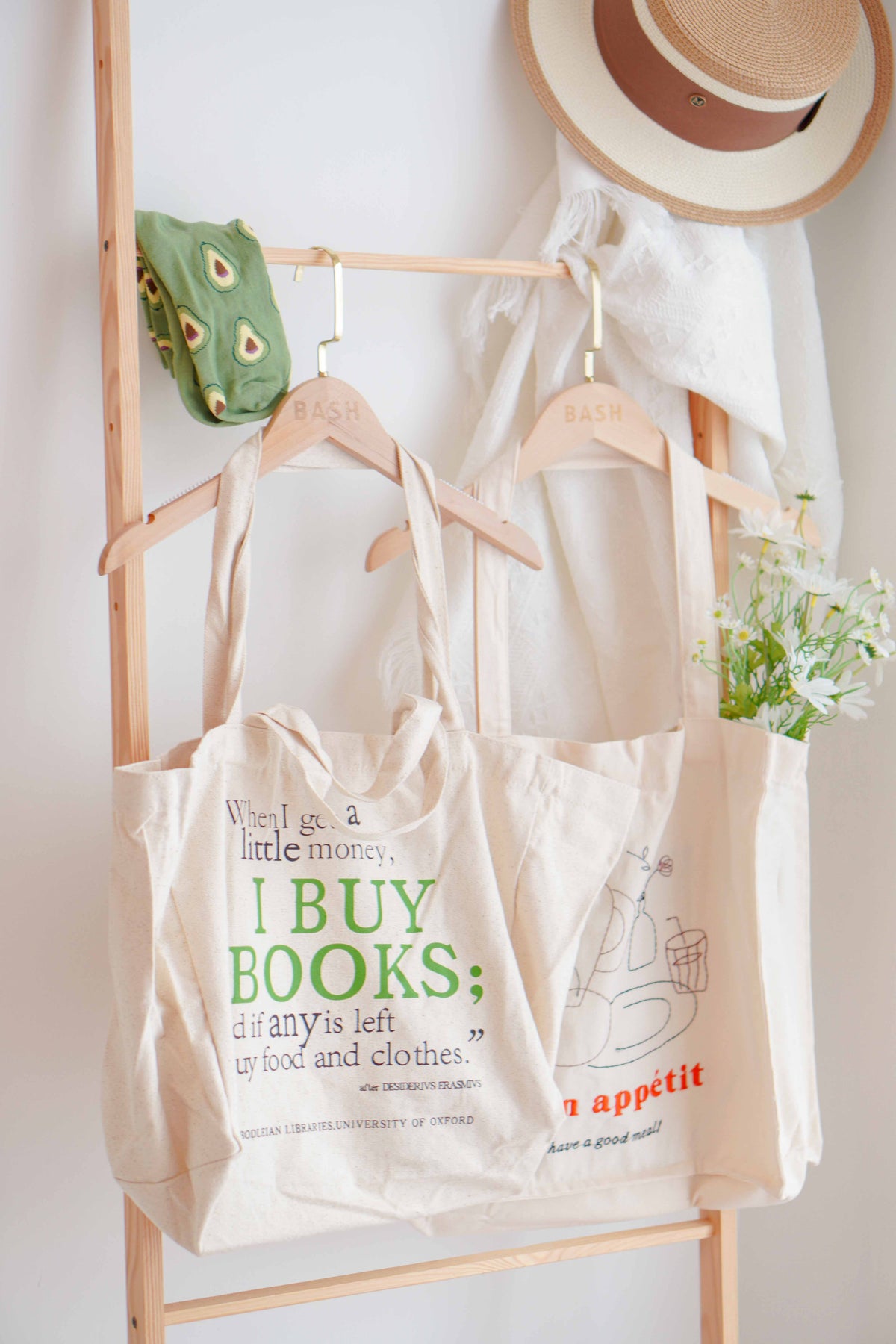 Books Life Canvas Tote Bag