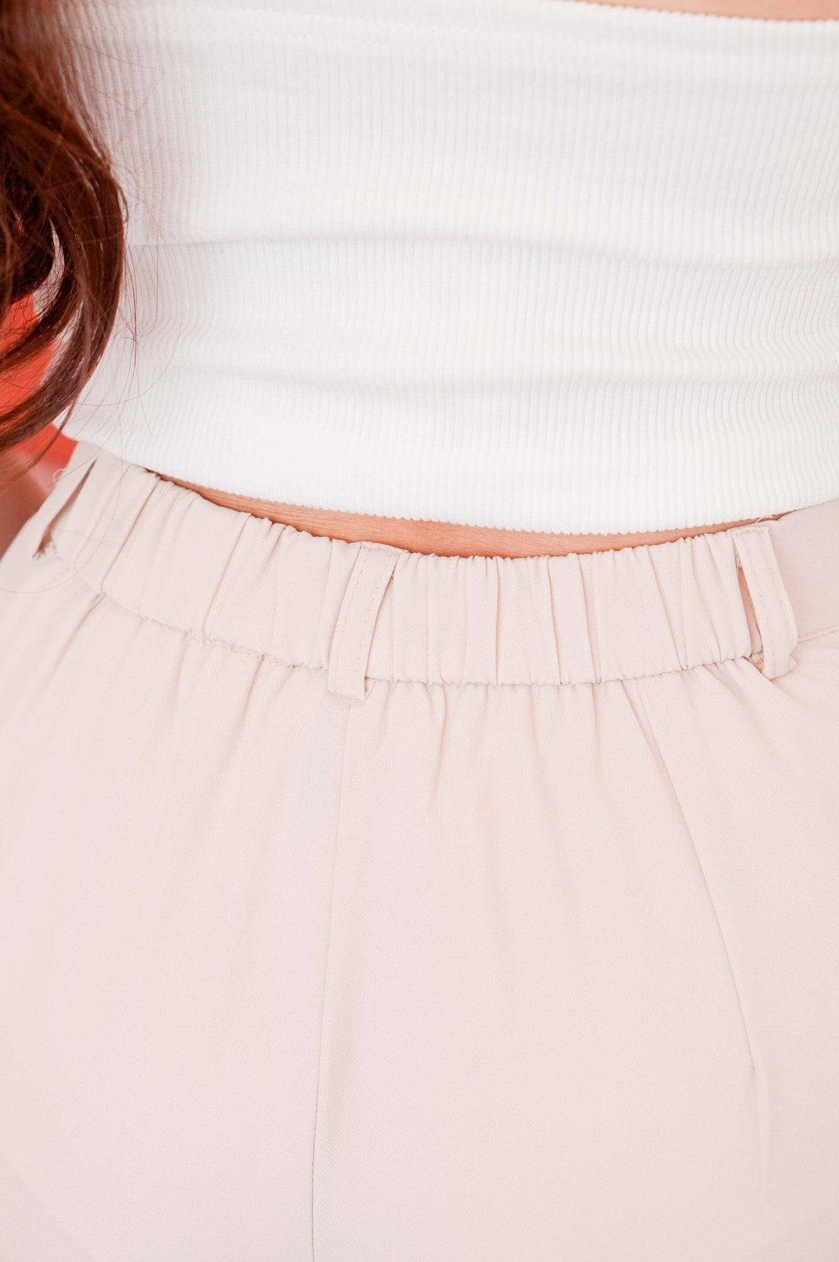 Step Up Pants in Beige
