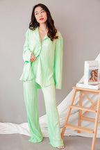Wispy Feels 2 Piece Set in Green