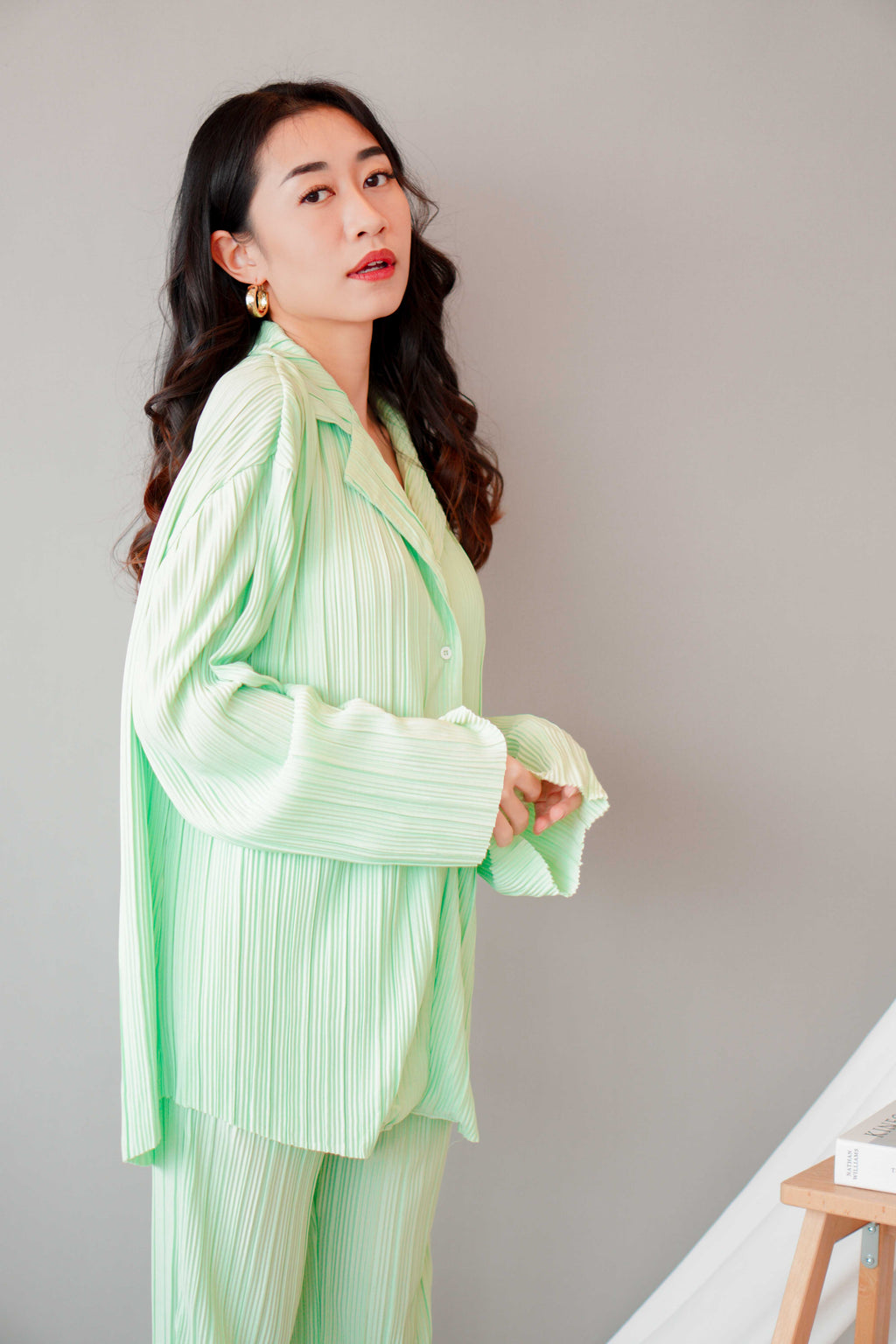 Wispy Feels 2 Piece Set in Green