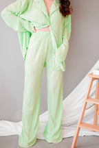 Wispy Feels 2 Piece Set in Green