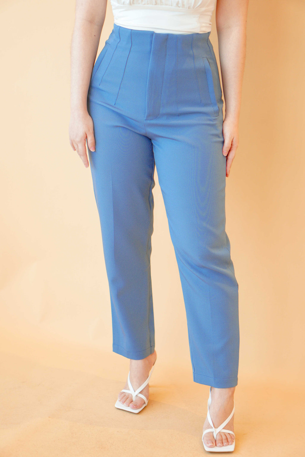 Delphine Pants in Blue