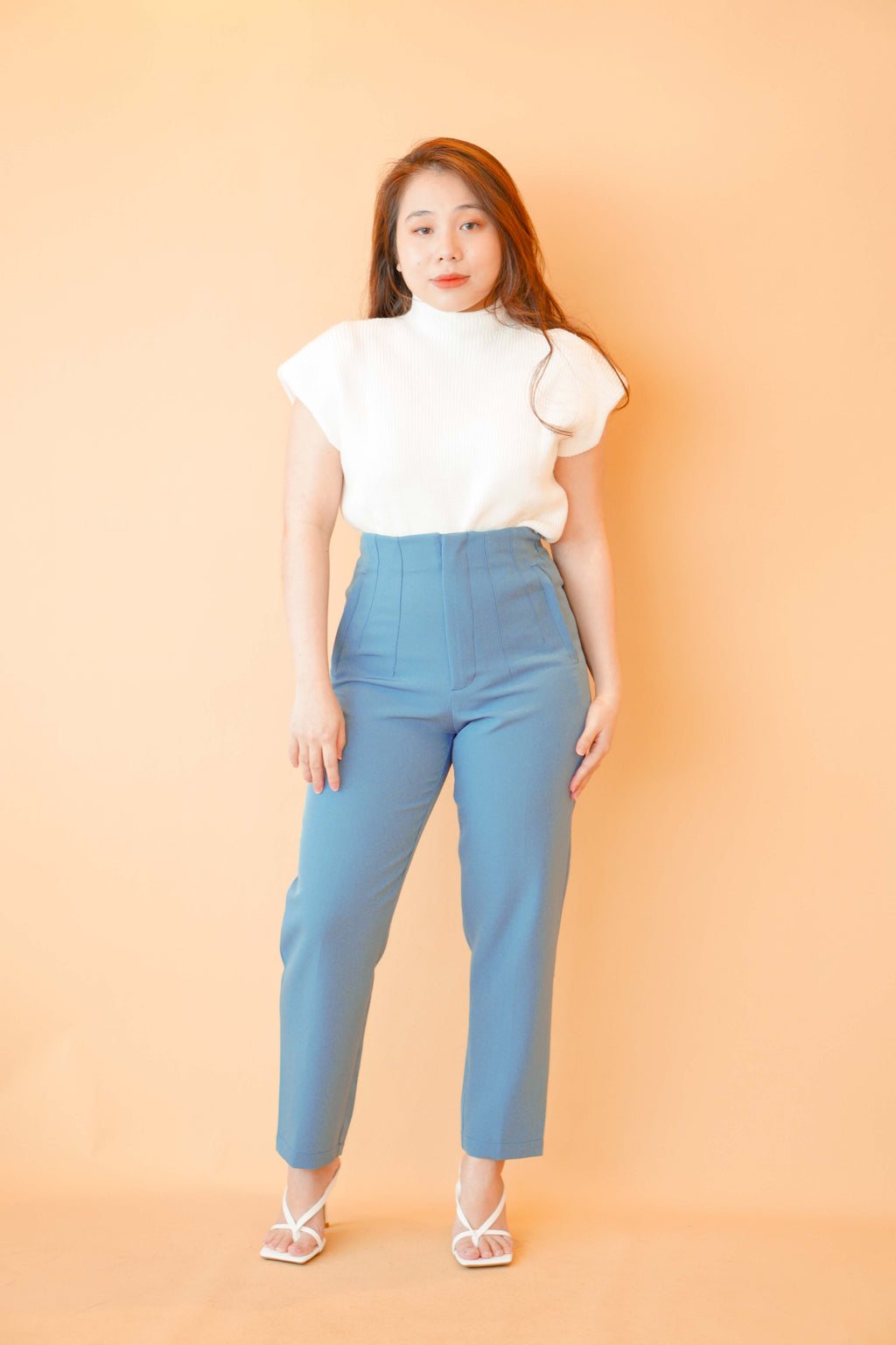 Delphine Pants in Blue