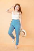 Delphine Pants in Blue