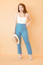 Delphine Pants in Blue