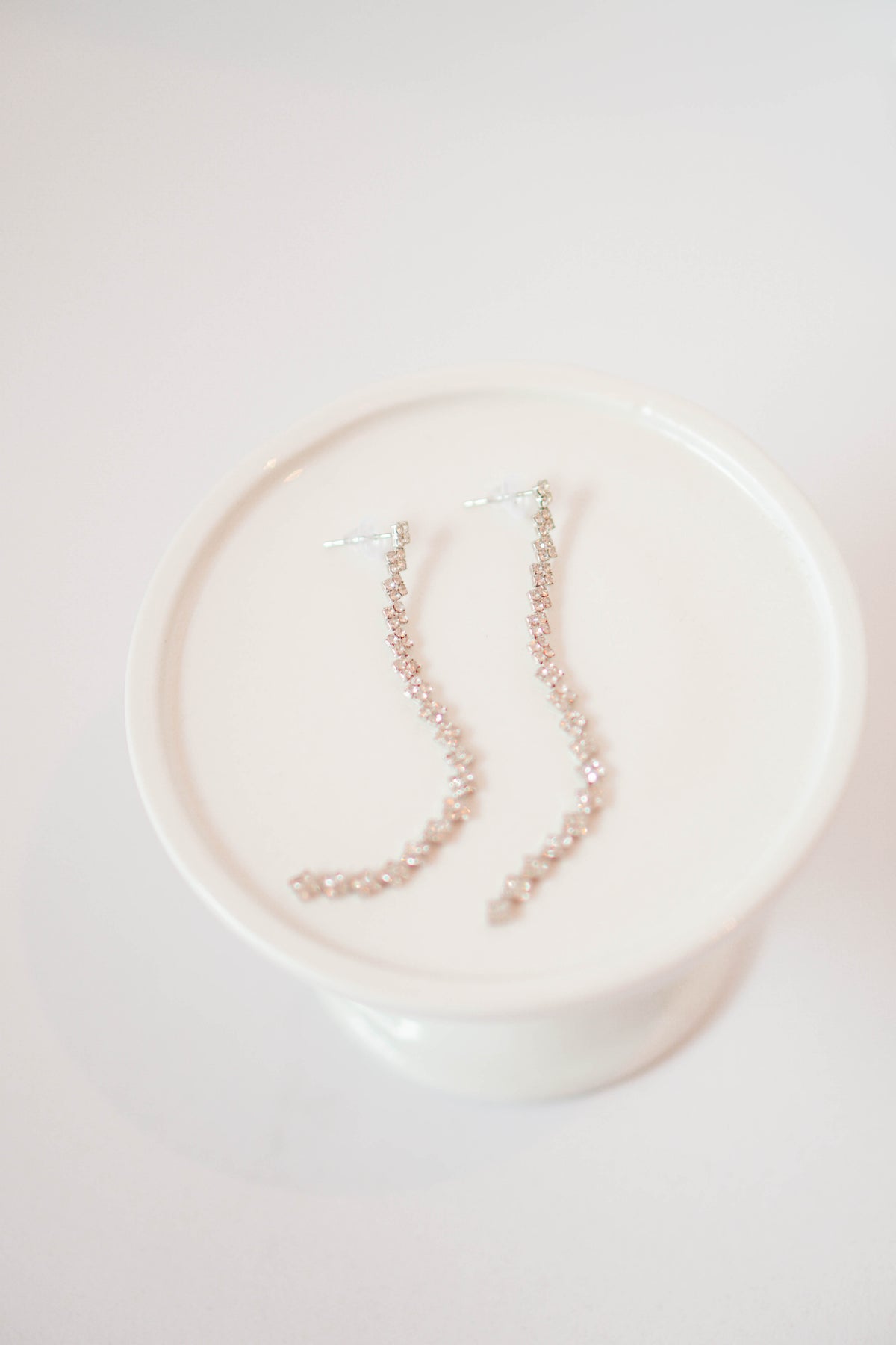 Diamonte Long Earrings
