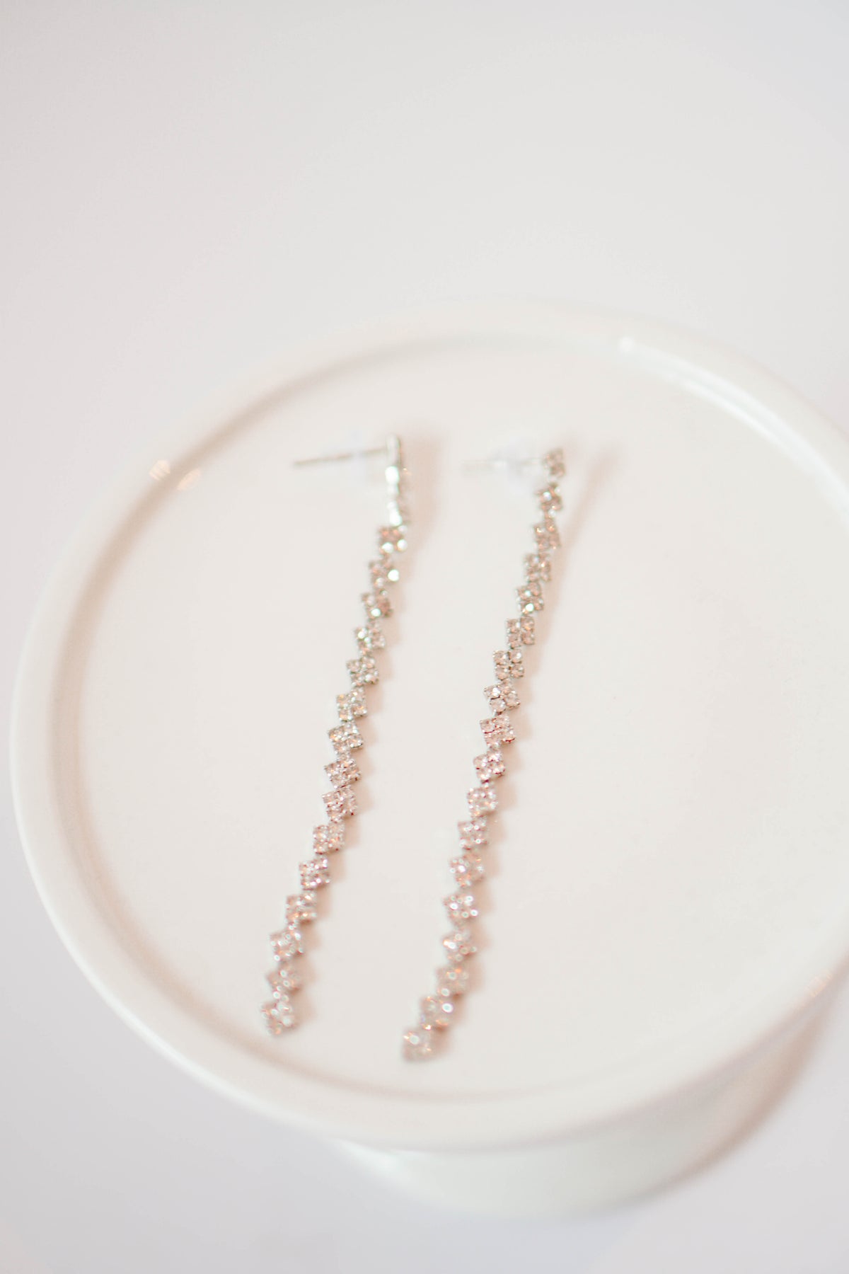 Diamonte Long Earrings