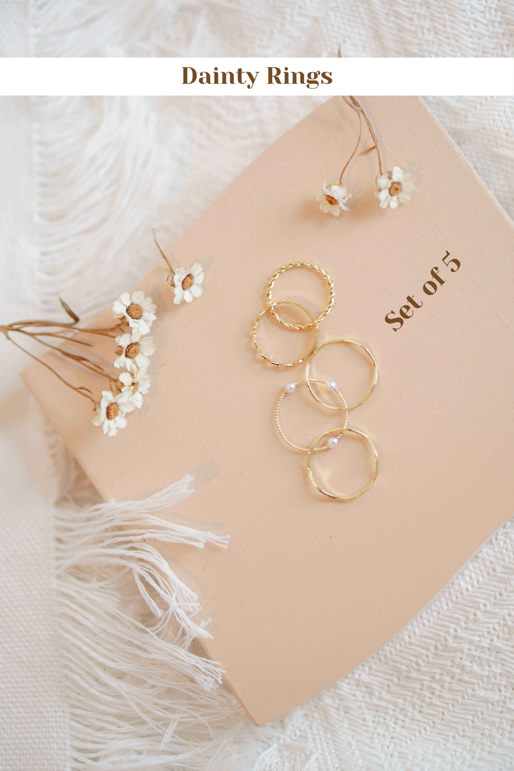 Dainty Ring Set