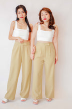 Everyday Pants by Bash in Yellow Beige