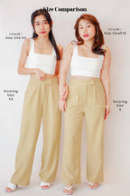 Everyday Pants by Bash in Yellow Beige