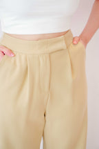 Everyday Pants by Bash in Yellow Beige