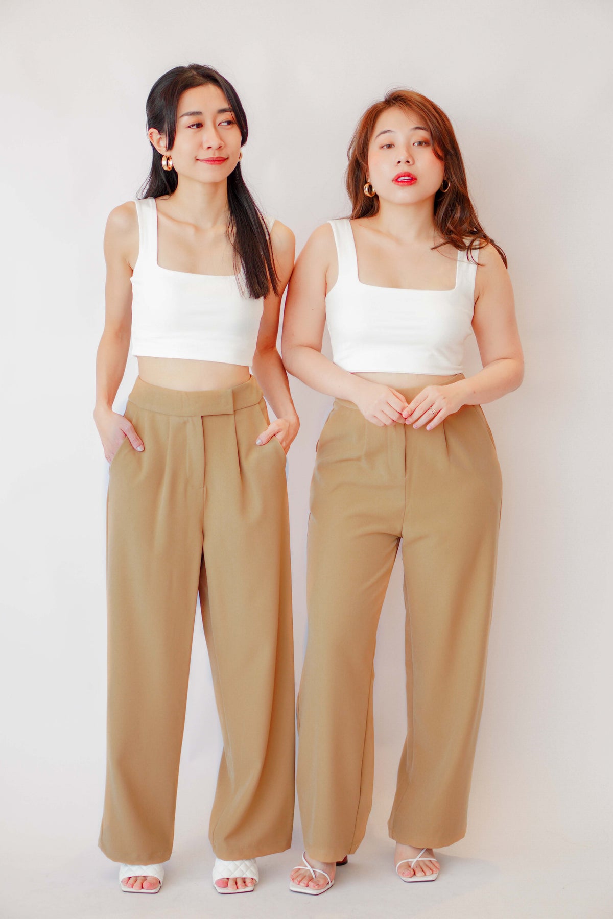 Everyday Pants by Bash in Khaki