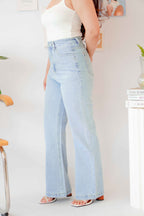 Mila High Waisted Jeans in Light Blue