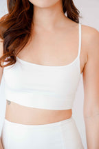 Love Embrace 2 Piece Skirt Set in White