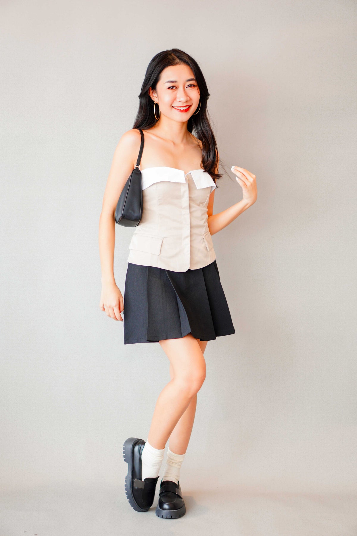 Porter Tube Top in Beige