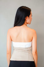 Porter Tube Top in Beige