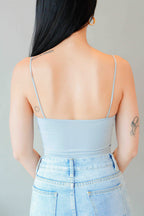 Myla Padded Camisole Top in Blue
