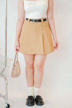 Sloane Pleated Mini Skirt