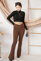 Free Run Flare Pants in Brown