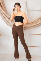 Free Run Flare Pants in Brown