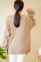 (BACKORDER) White Cloud Cardigan in Khaki
