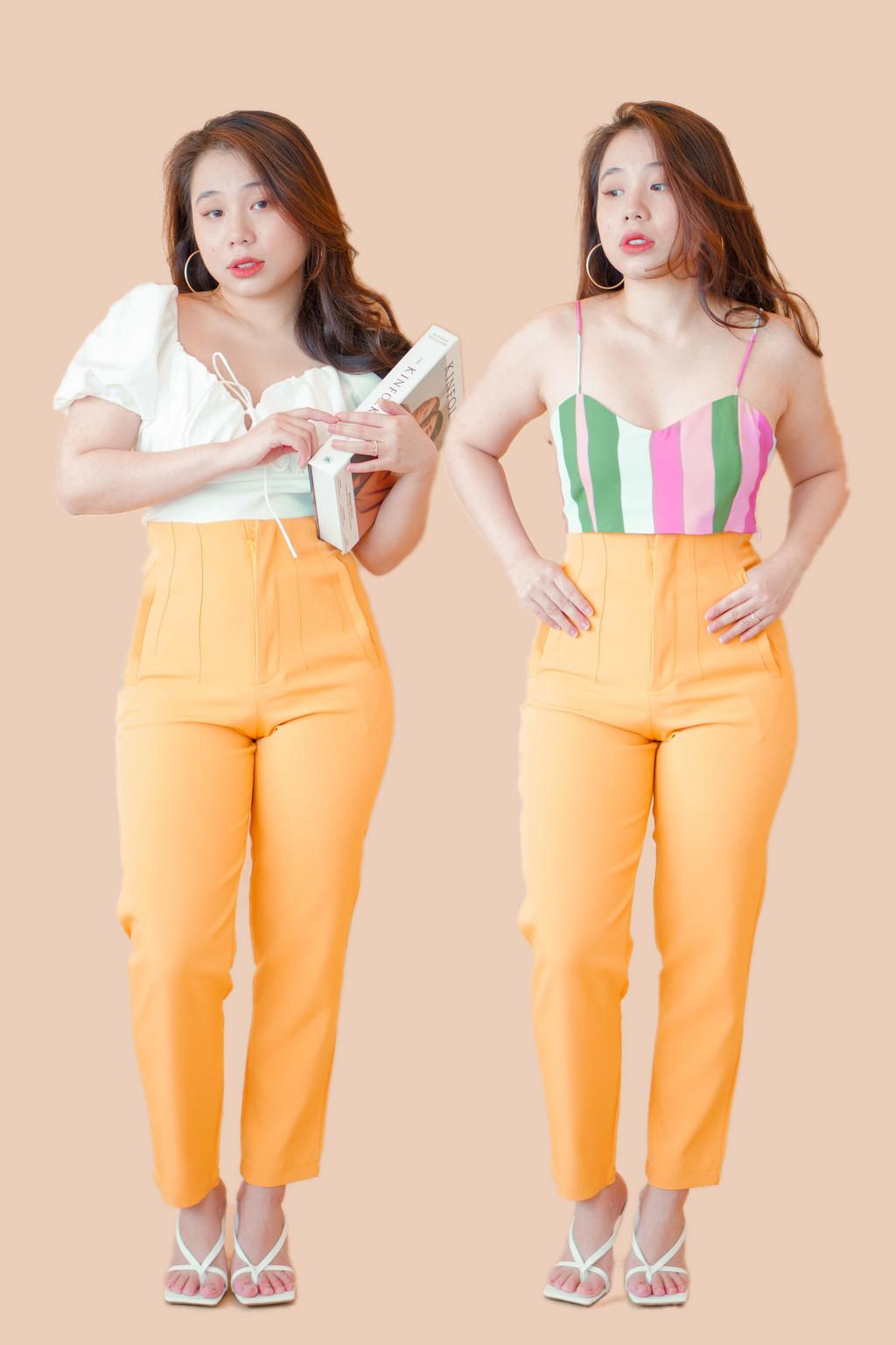 Delphine Pants in Yellow