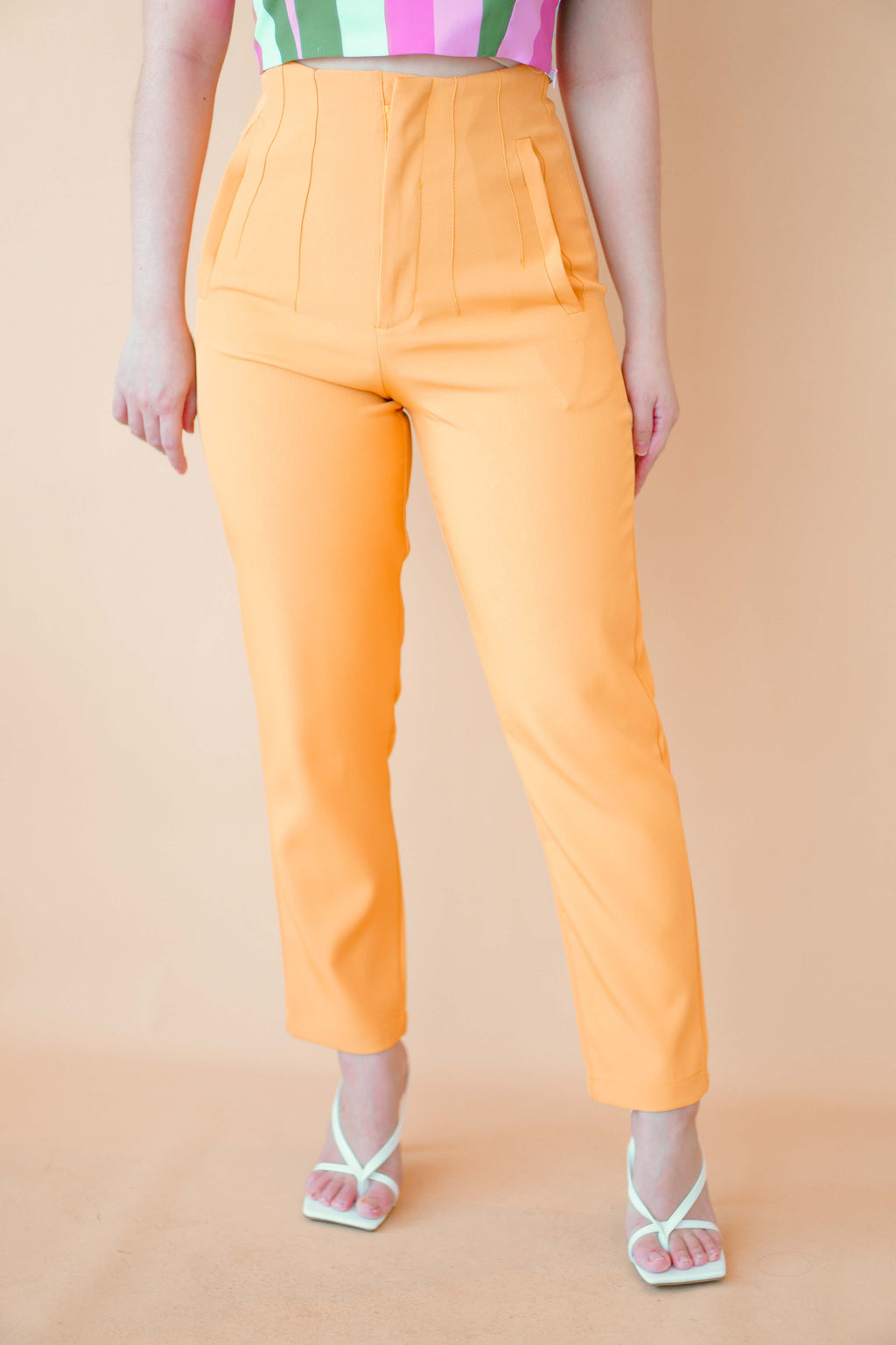 Delphine Pants in Yellow
