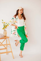 Delphine Pants in Green