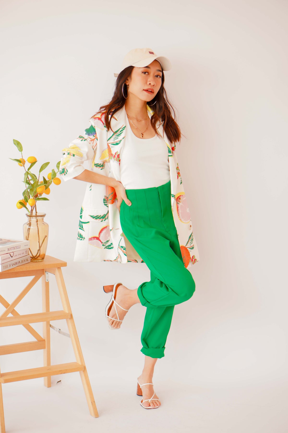Delphine Pants in Green