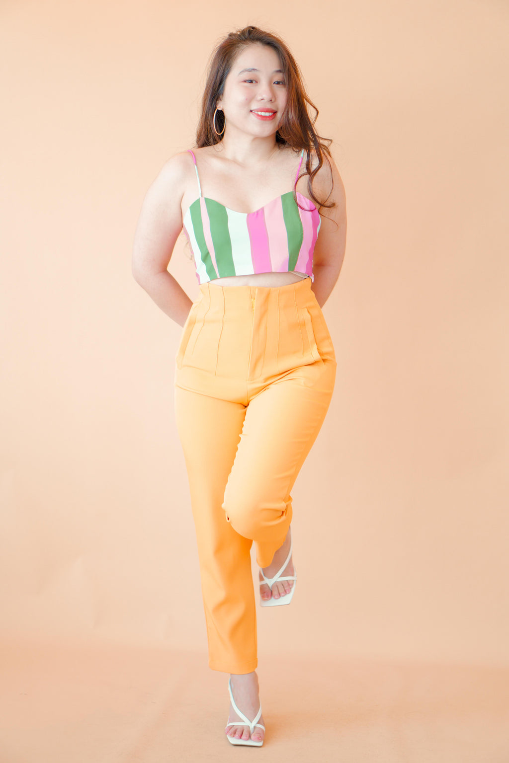Delphine Pants in Yellow