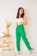 Delphine Pants in Green