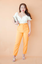 Delphine Pants in Yellow