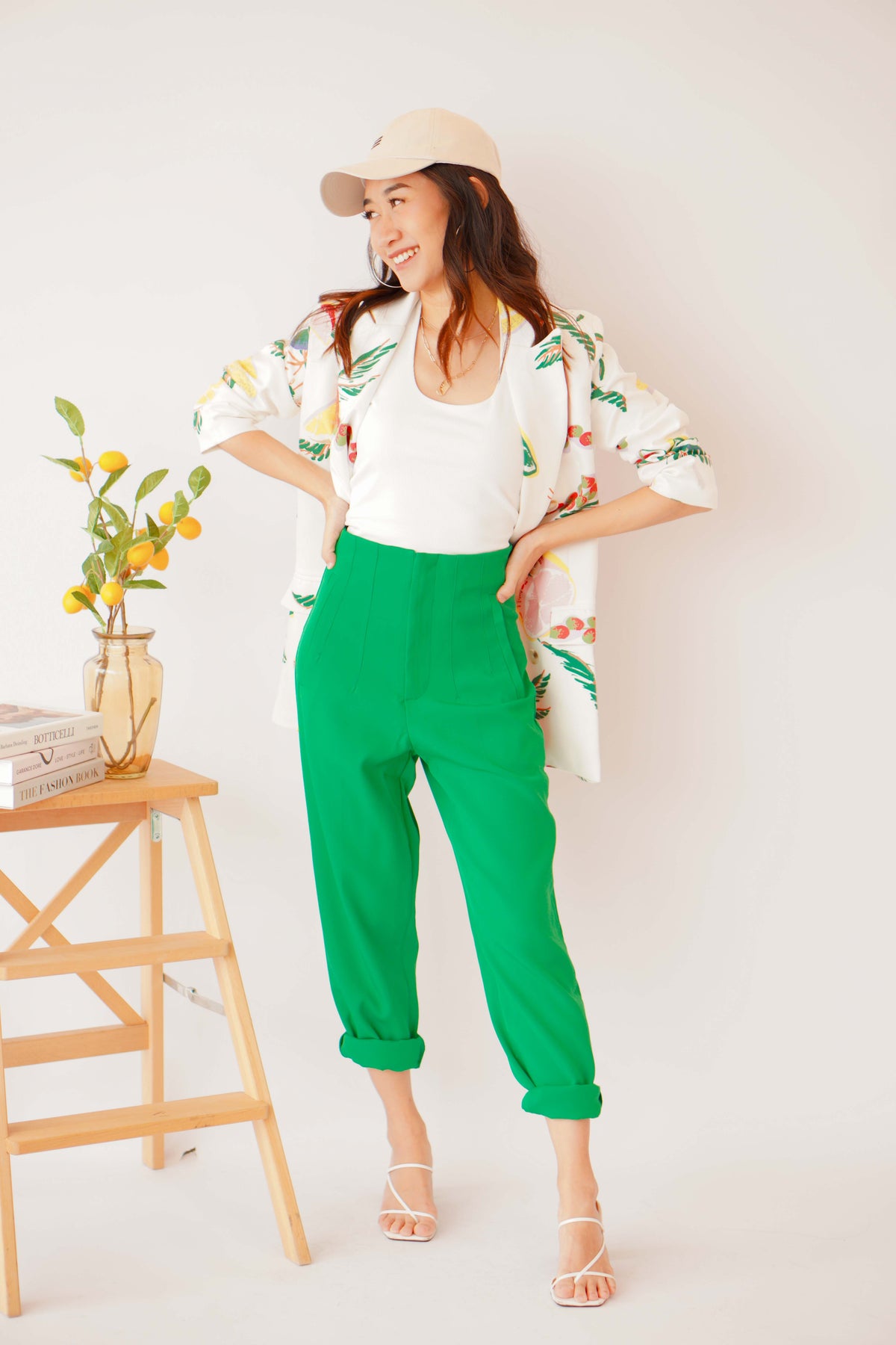 Delphine Pants in Green